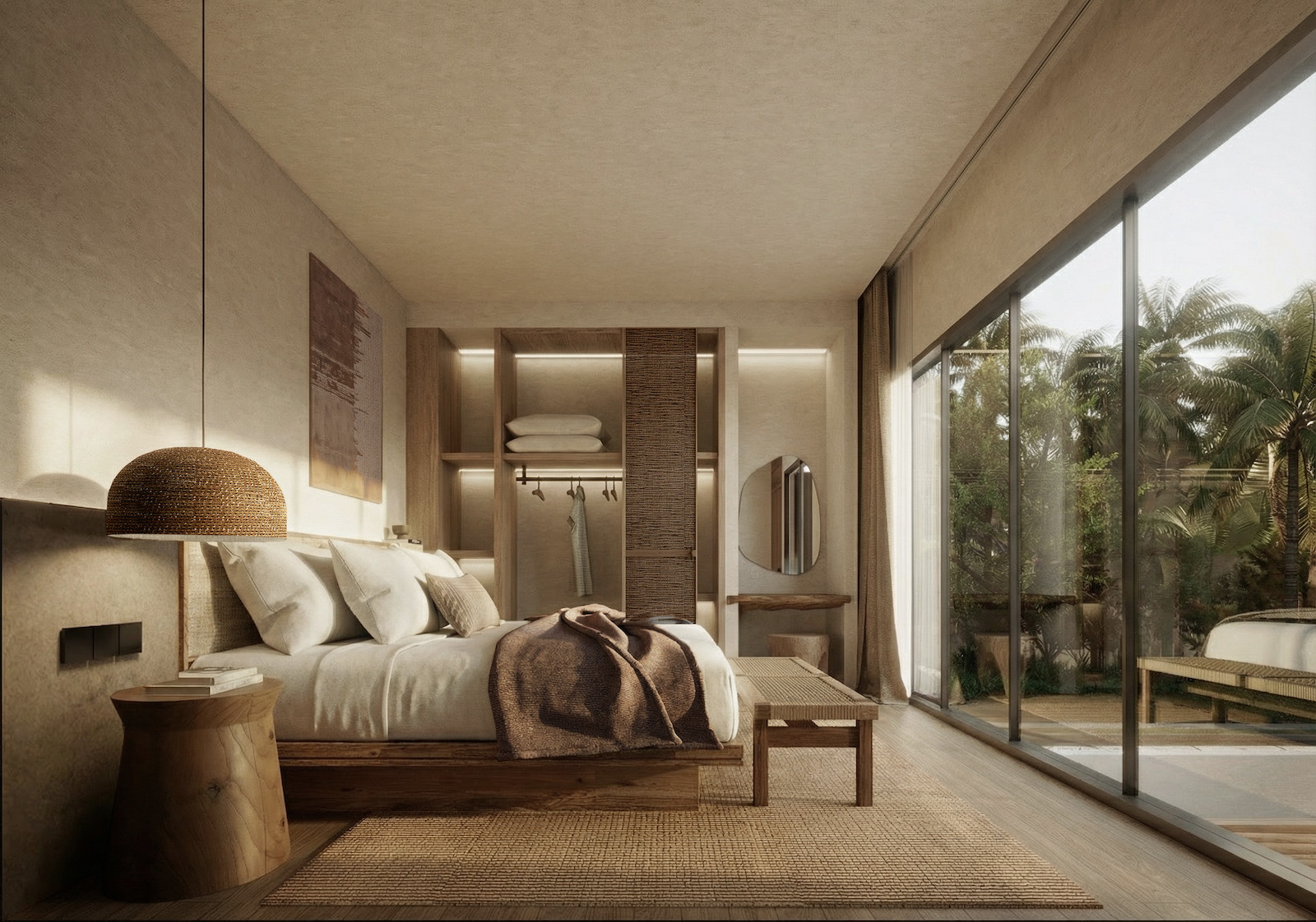 Bedroom on the second floor